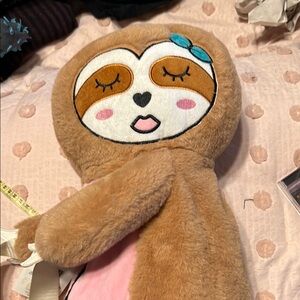 Betsey Johnson Sloth Plush Backpack NWT